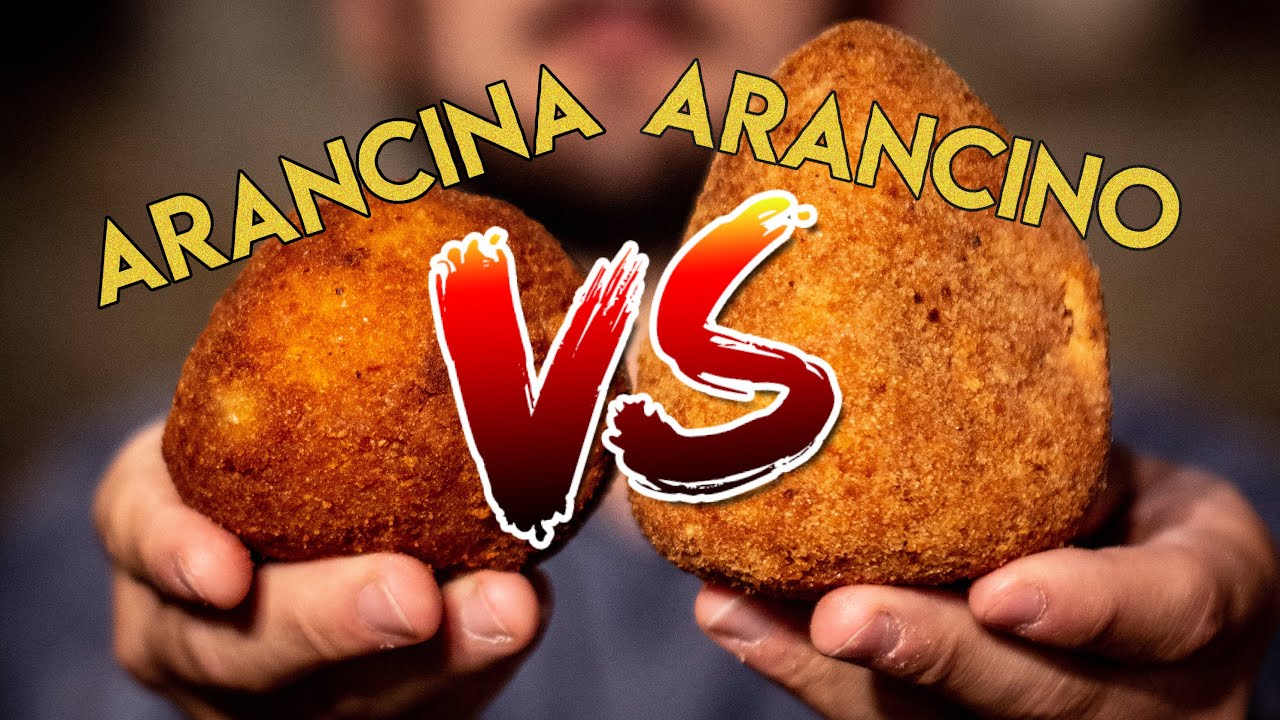 arancina vs arancino image