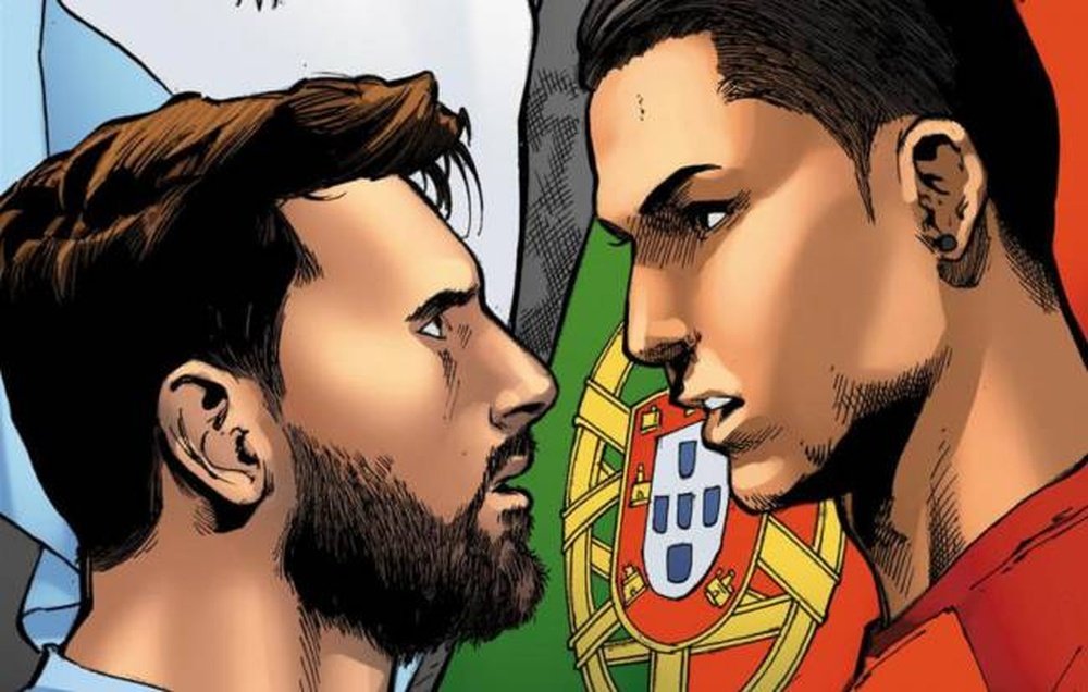 messi vs ronaldo image