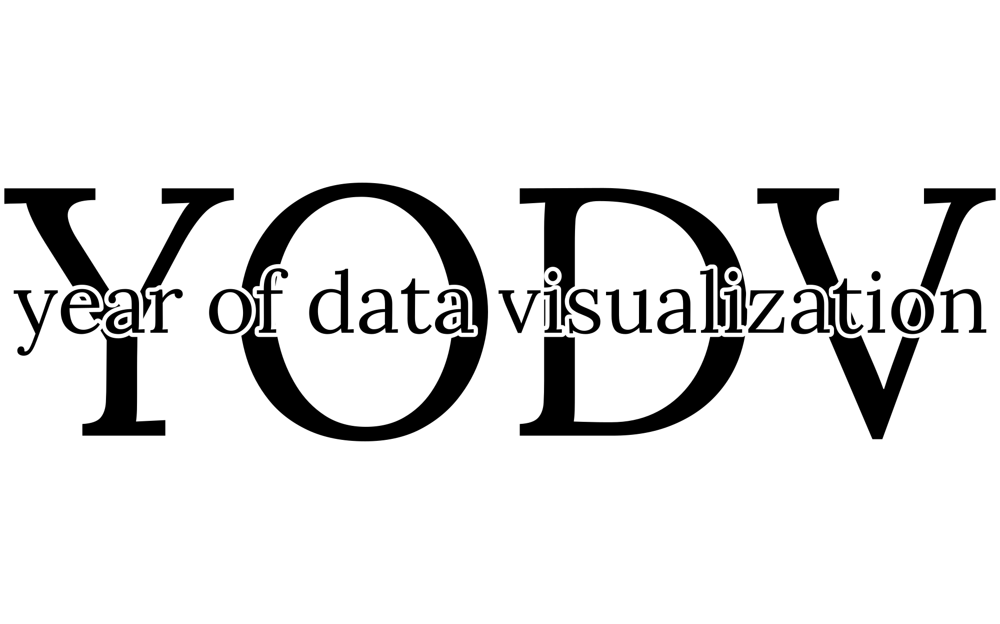 Year of data visualization logo
